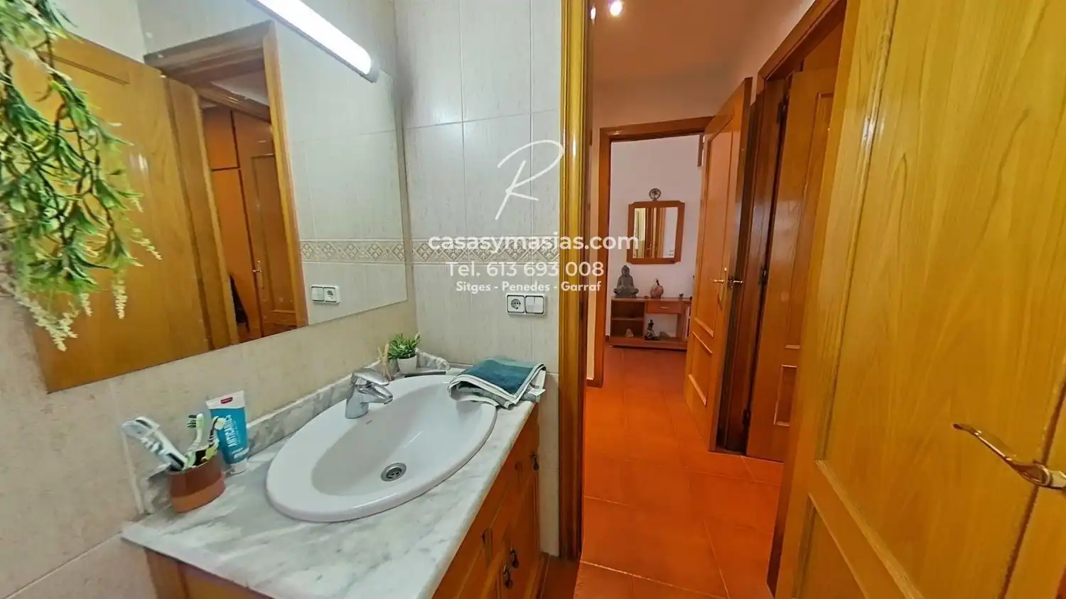 Baño de Casa o chalet en venta en Olivella con Aire acondicionado, Calefacción y Jardín privado