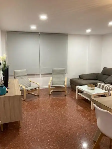 Sala de estar de Piso de alquiler en Vélez-Málaga con Aire acondicionado, Calefacción y Amueblado