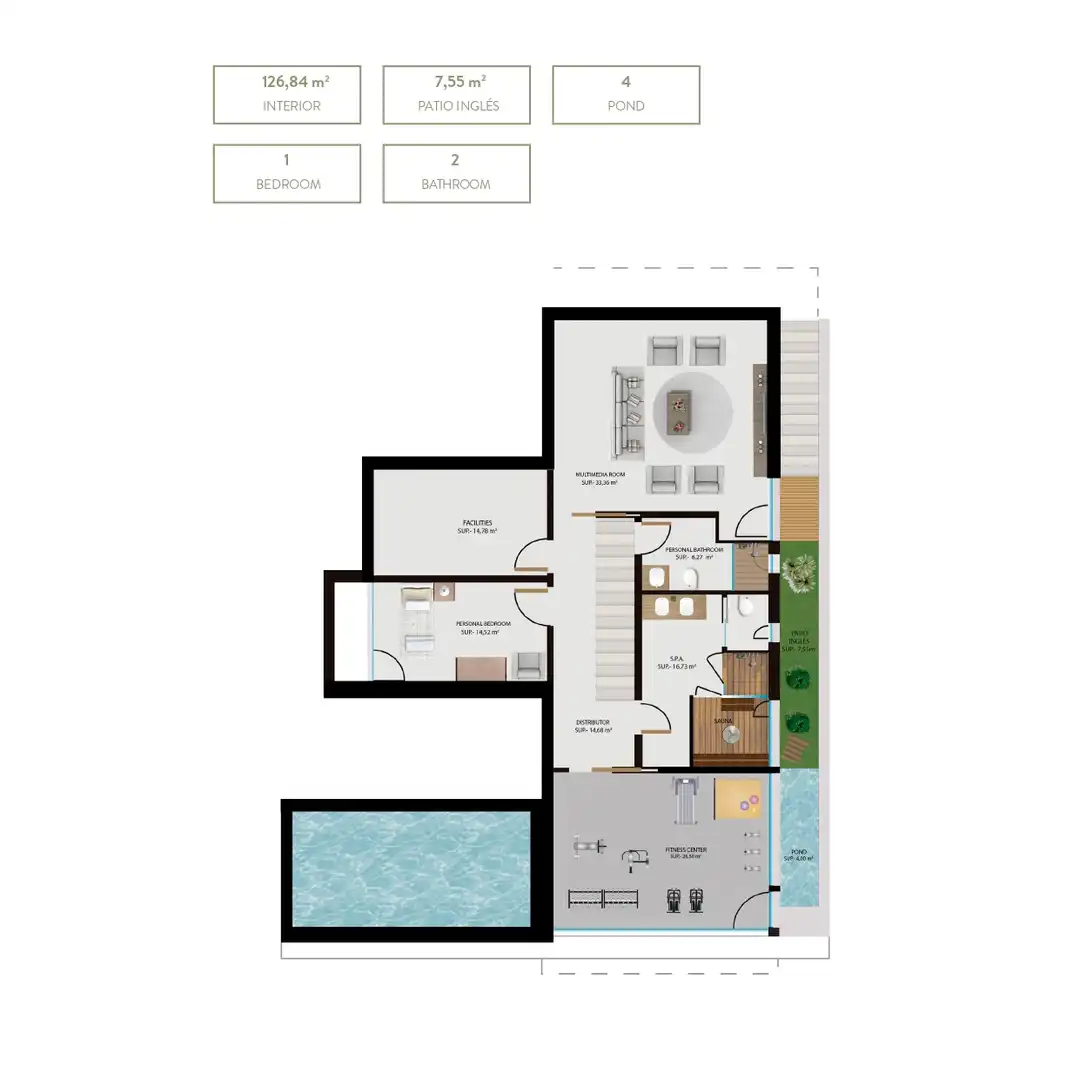 Villa mit Pool zum Verkauf in Benamara - Atalaya, imagen 39