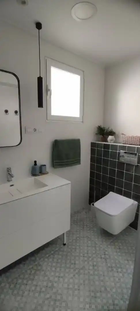 Bathroom of Flat for sale in Cullera  with Air Conditioner and Balcony