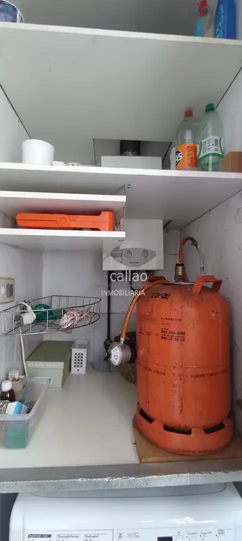 Kitchen of Flat for rent in Ferrol  with Heating and Furnished