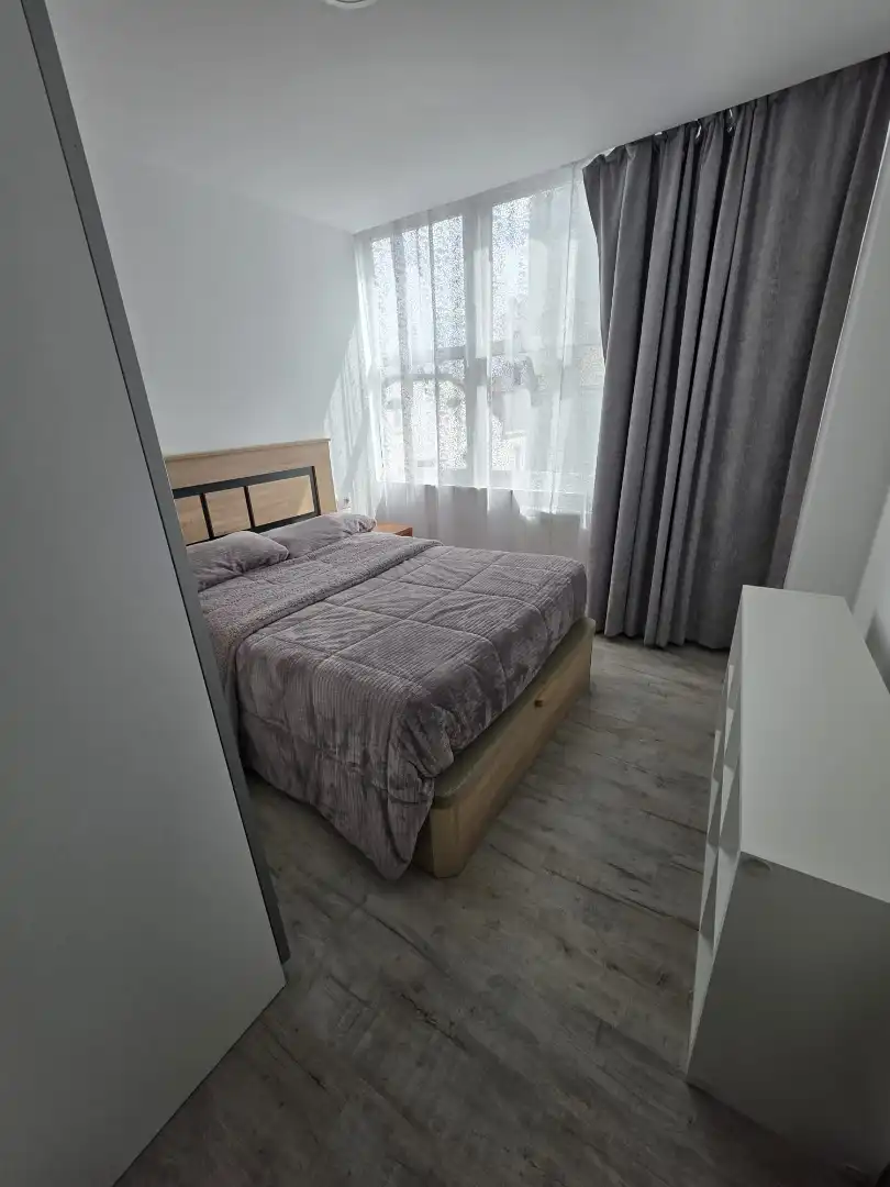 Bedroom of Flat for rent in Ferrol  with Air Conditioner, Heating and Furnished