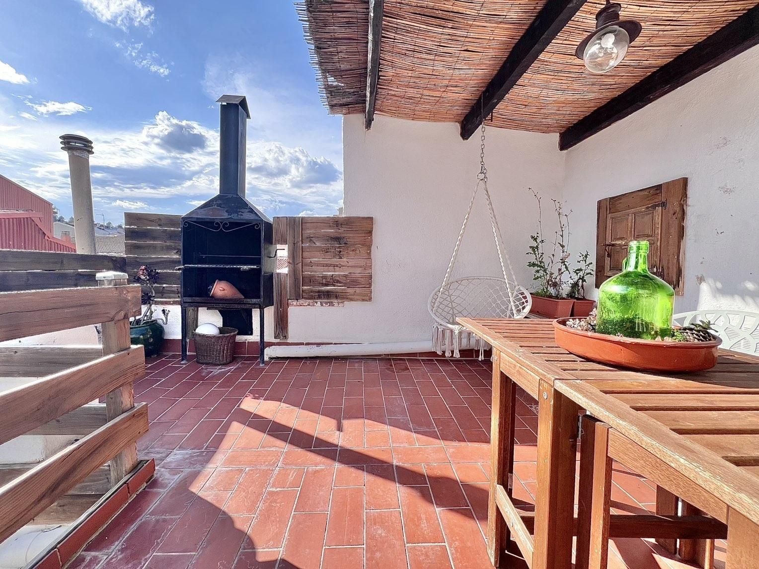 Terrassa de Casa o xalet en venda en Sant Vicenç de Castellet amb Calefacció, Terrassa i Traster