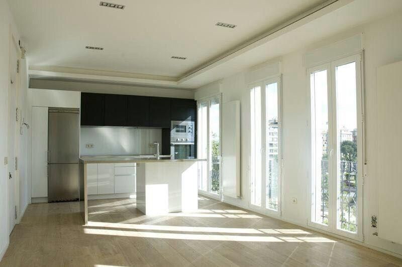 Cocina de Piso de alquiler en  Madrid Capital con Aire acondicionado y Calefacción