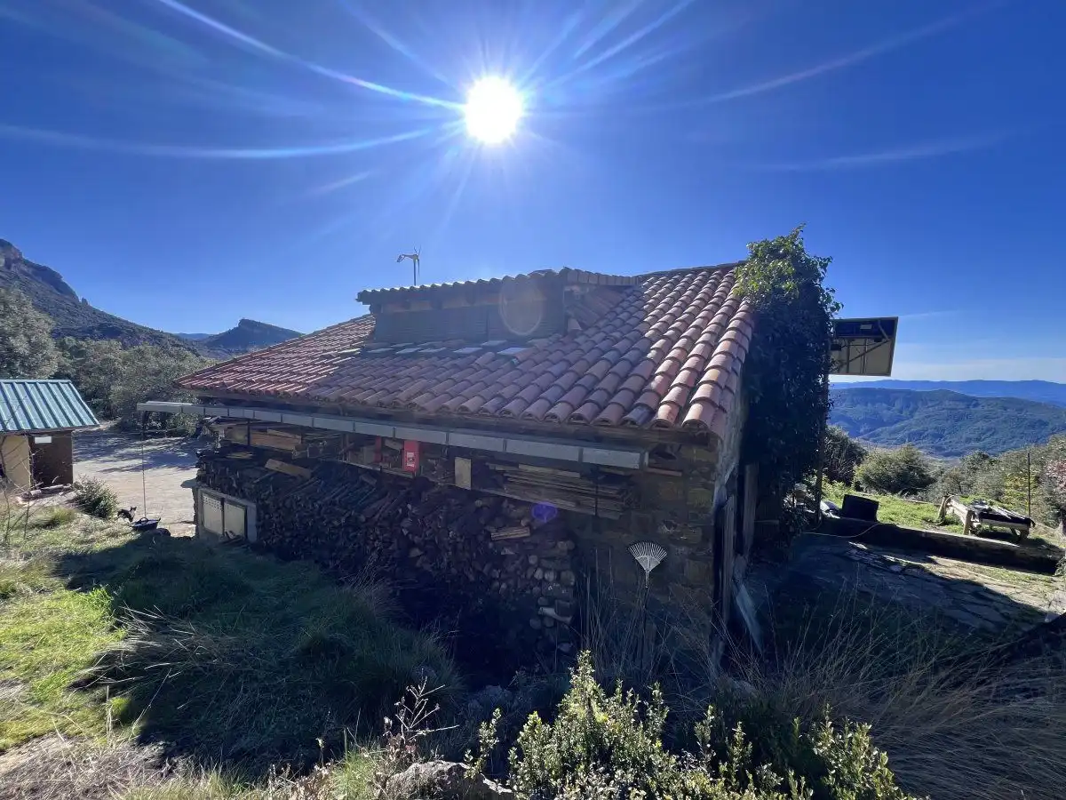 Außenansicht von Country house zum Verkauf in El Pueyo de Araguás mit Terrasse und Abstellraum