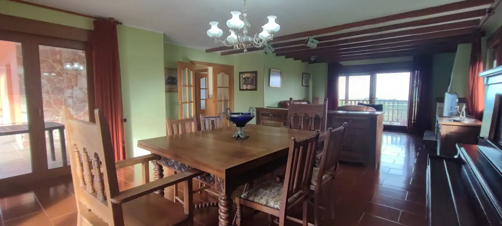 Esszimmer von Country house zum Verkauf in Llanes mit Heizung, Privatgarten und Terrasse