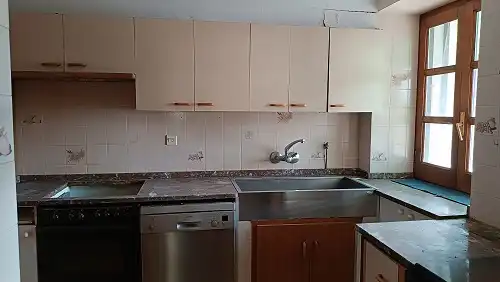 Cocina de Casa o chalet en venta en Donamaria con Jardín privado, Terraza y Trastero