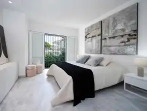 Habitación de Apartamento en venta en Medina de las Torres con Aire acondicionado, Terraza y Piscina