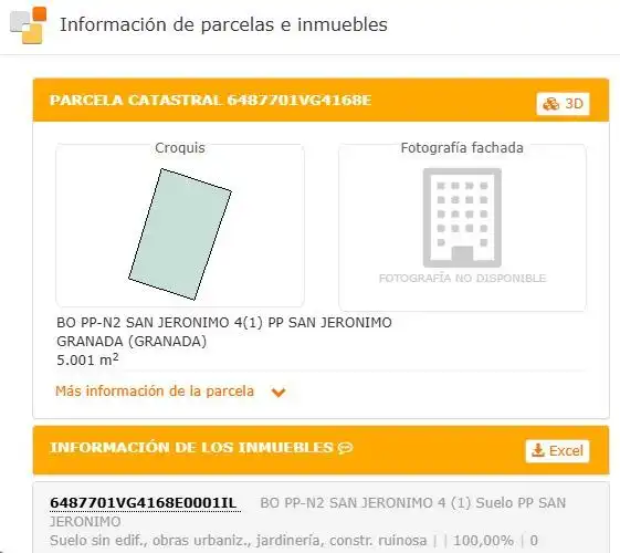 Außenansicht von Residential zum Verkauf in Granada