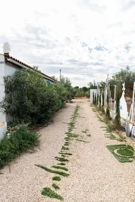 Garten von Haus oder Chalet zur Miete in L'Ametlla de Mar  mit Klimaanlage, Privatgarten und Schwimmbad