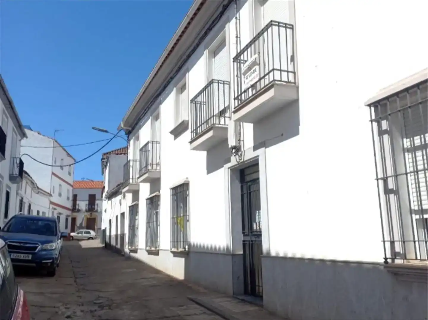 Vista exterior de Pis en venda en Fuentes de León amb Aire condicionat, Traster i Moblat