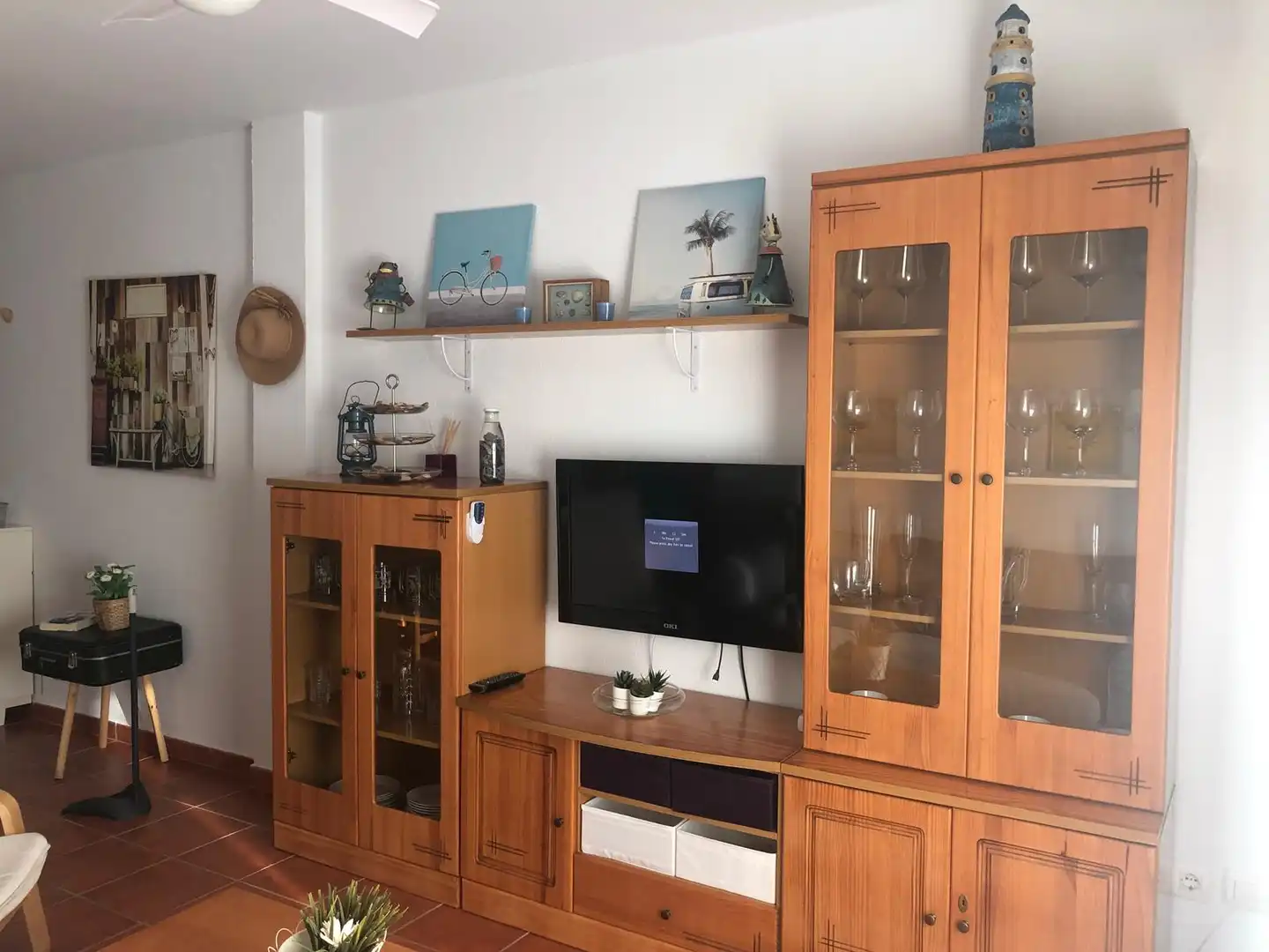 Living room of Apartments for rent in Chiclana de la Frontera  with Terrace, Furnished and Oven