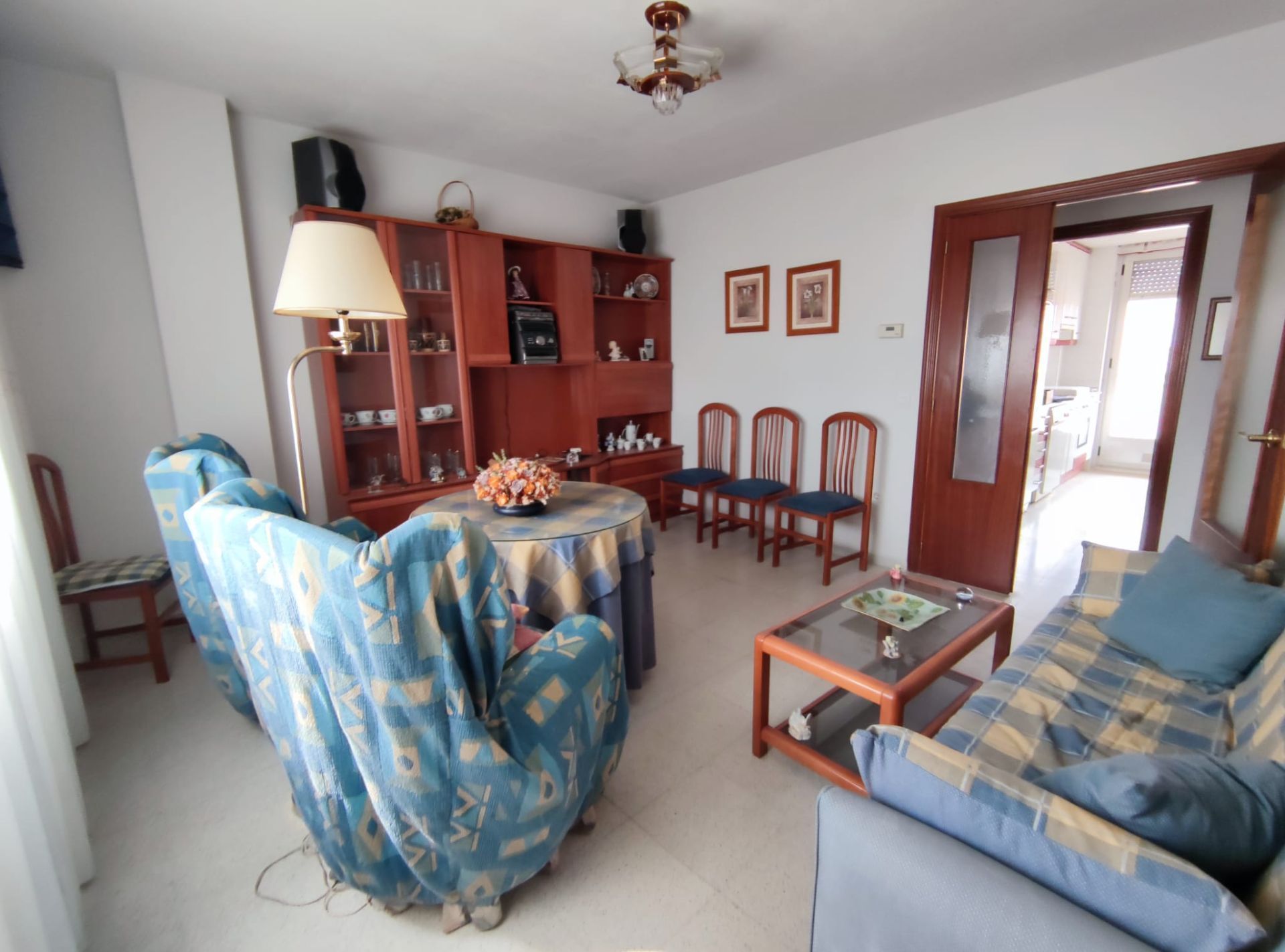 Sala d'estar de Pis en venda en Peñaranda de Bracamonte amb Terrassa i Moblat