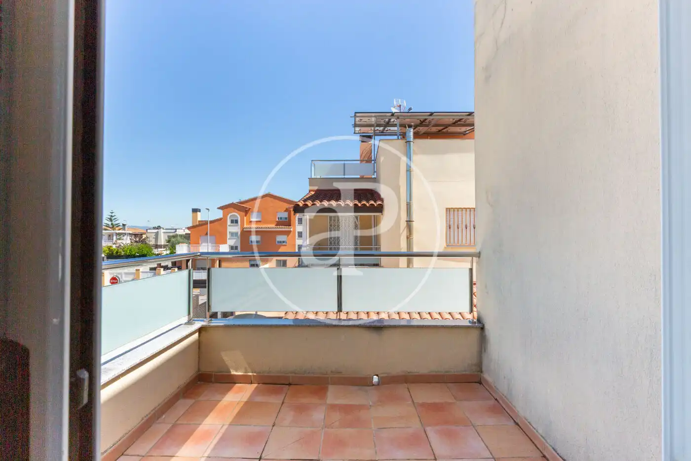 Terraza de Casa adosada en venta en Burriana / Borriana con Aire acondicionado, Calefacción y Jardín privado
