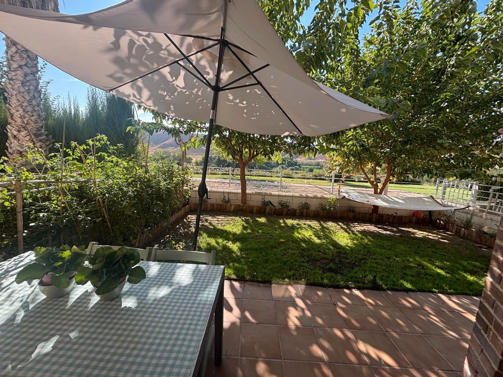 Garden of House or chalet for sale in María de Huerva  with Air Conditioner, Heating and Private garden