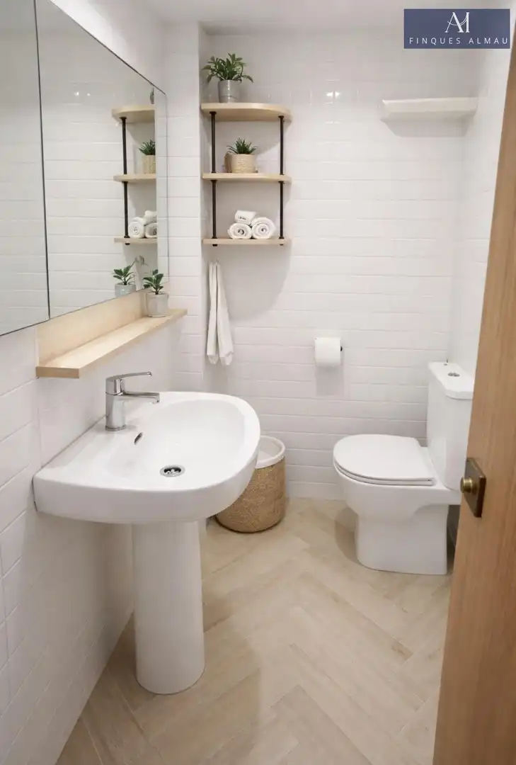 Bathroom of Flat for sale in Sant Pere de Ribes  with Terrace, Storage room and Furnished