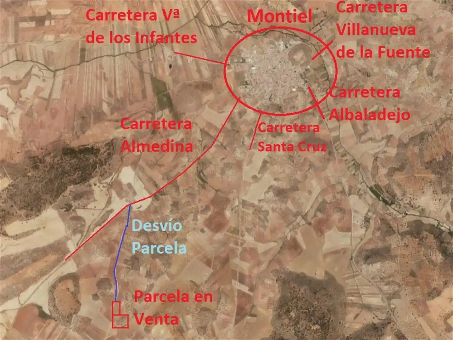 Terreno en venta en Almedina
