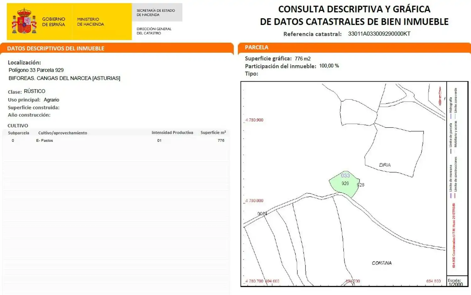 Residencial en venda en Cangas del Narcea
