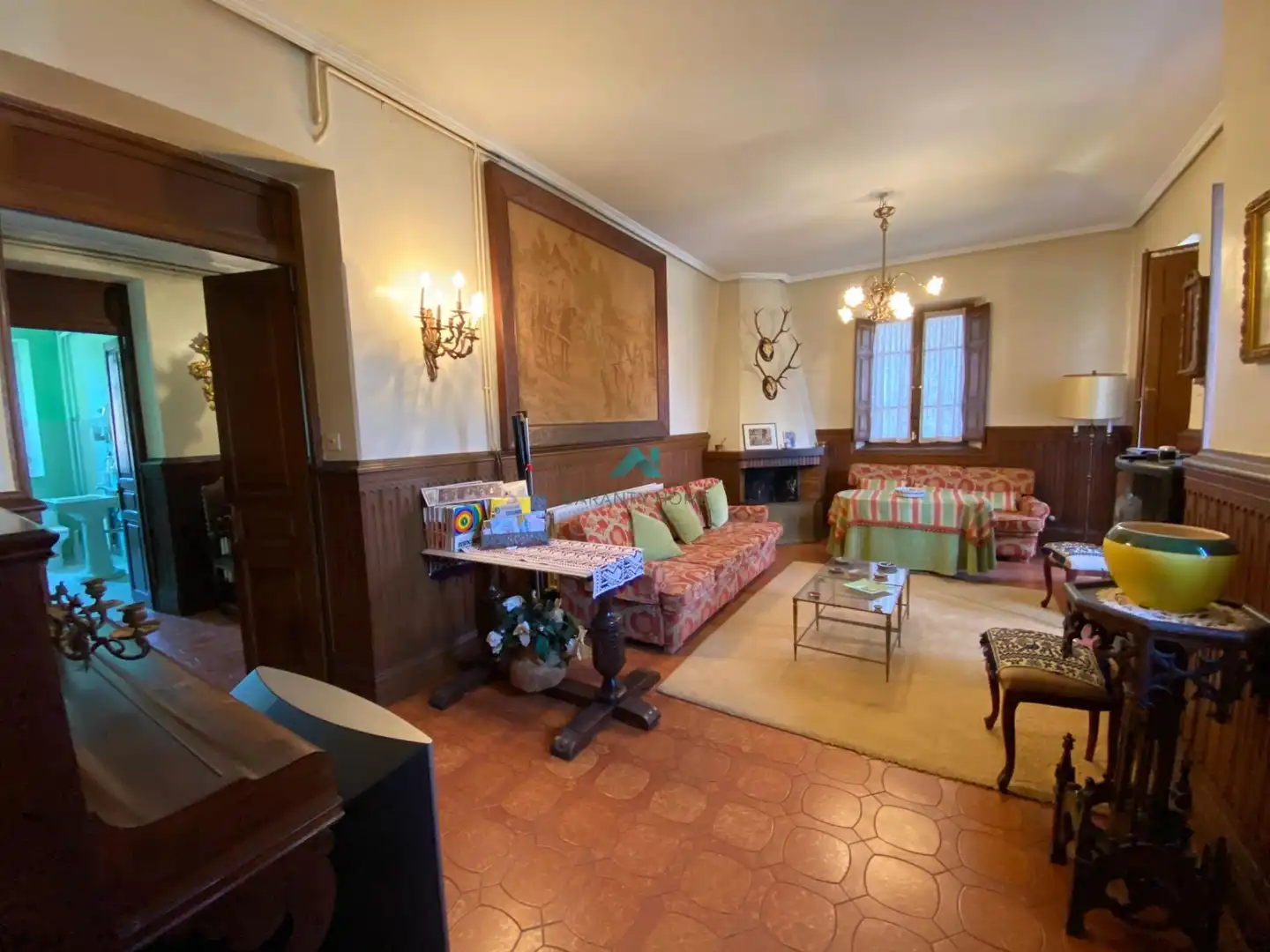 Wohnzimmer von Country house zum Verkauf in Ampuero mit Heizung, Privatgarten und Terrasse