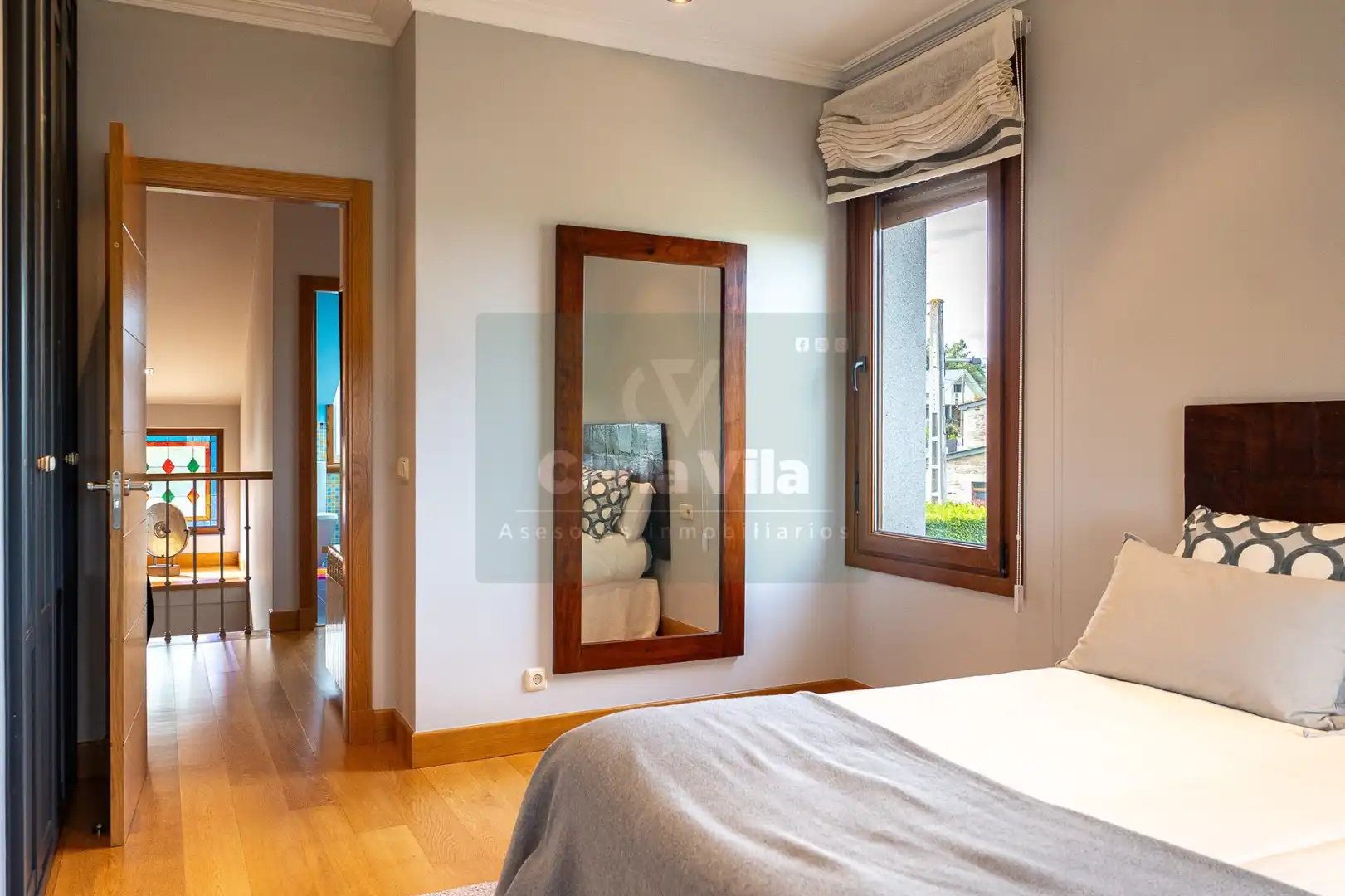 Habitación de Casa o chalet en venta en Lugo con Calefacción, Jardín privado y Parquet