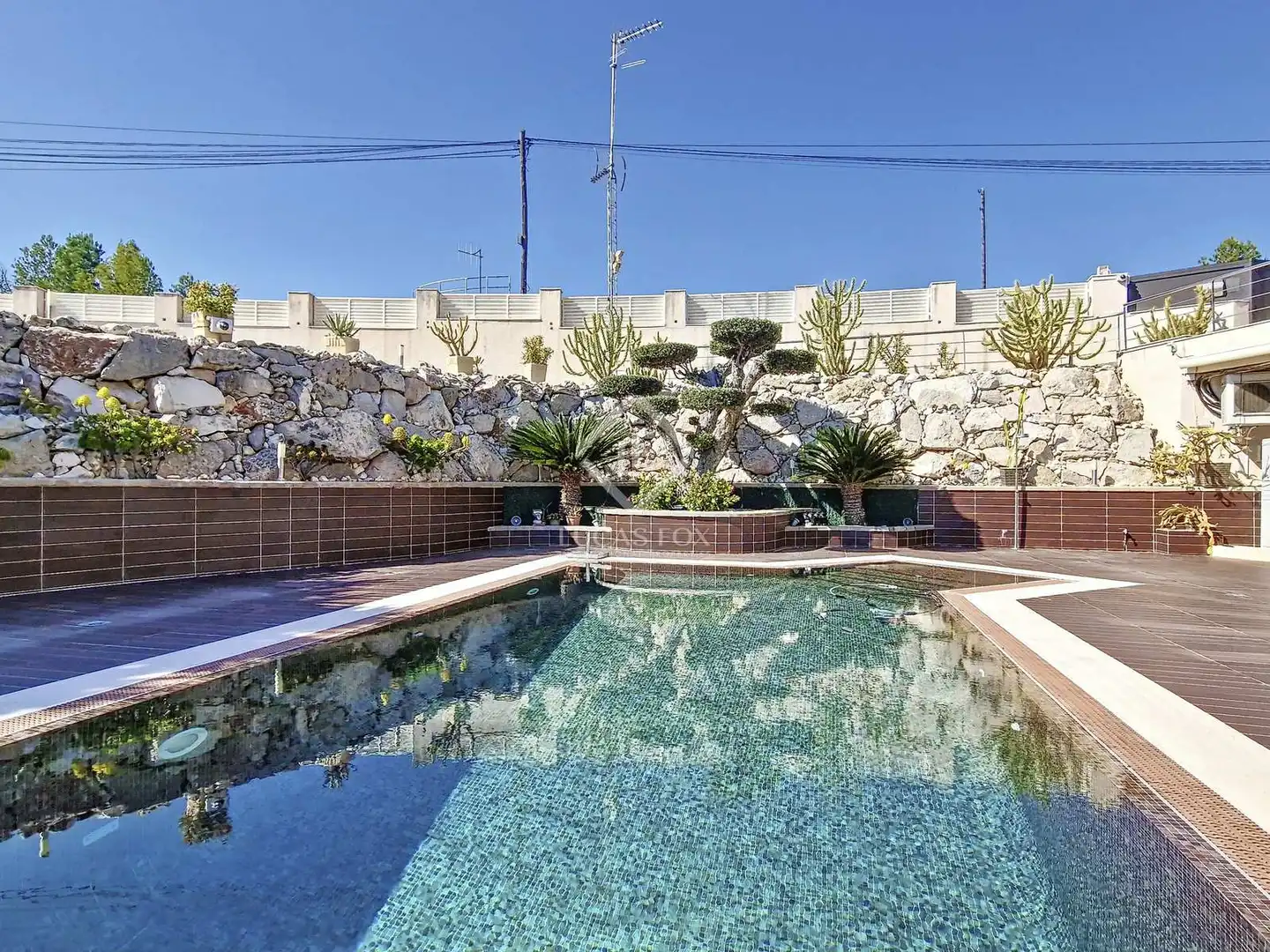 Piscina de Casa o chalet en venta en Cunit con Aire acondicionado, Calefacción y Jardín privado