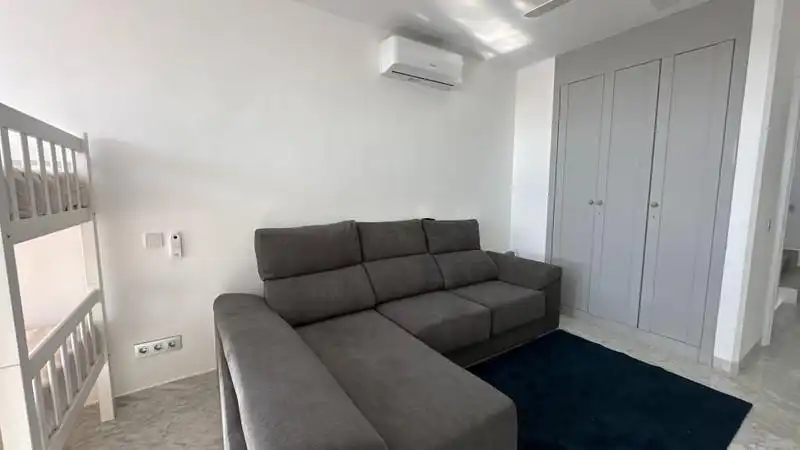 Living room of Detached homes for rent in Estepona  with Air Conditioner, Terrace and Storage room