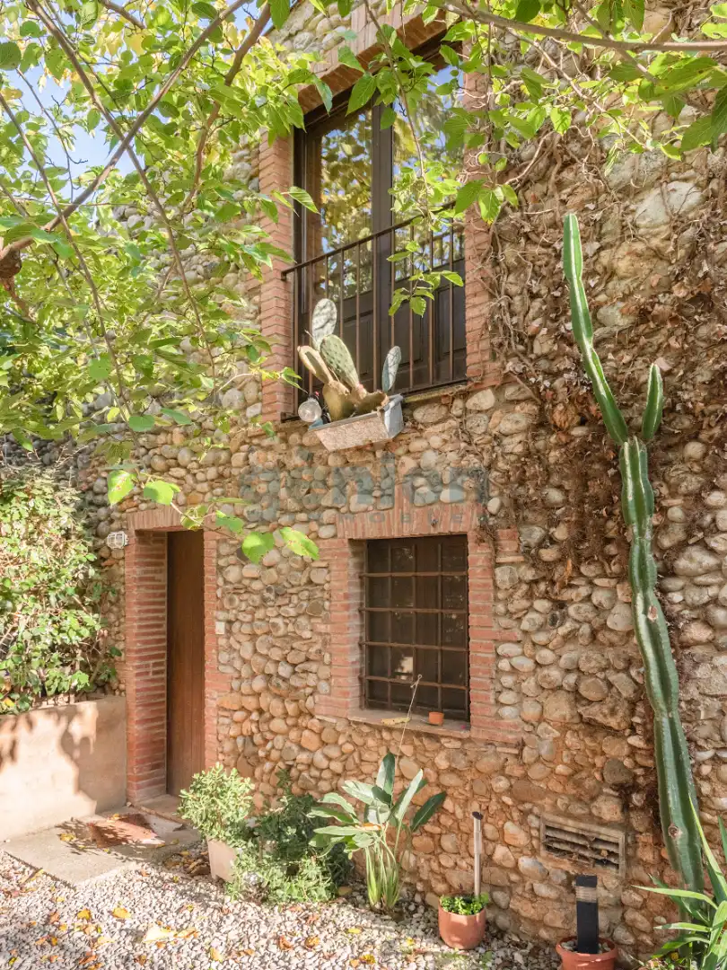 Vista exterior de Finca rústica en venta en Sant Miquel de Fluvià con Aire acondicionado, Calefacción y Jardín privado