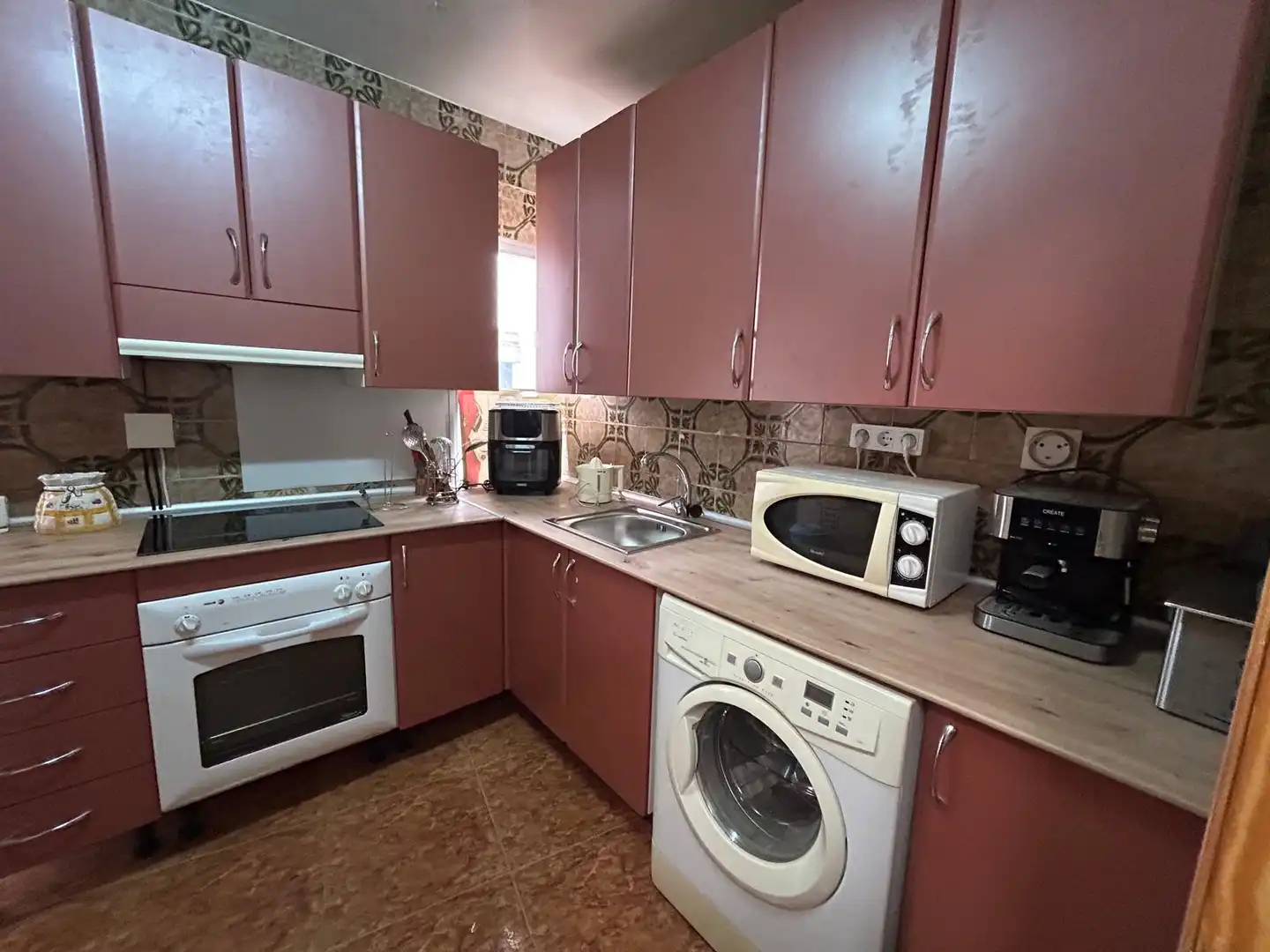 Cocina de Piso en venta en Ciudad Real con Calefacción, Terraza y Amueblado