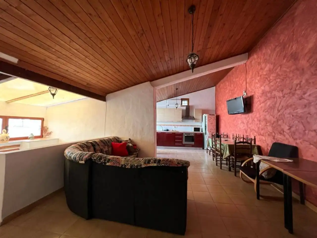 Living room of Houses for sale in Penàguila  with Air Conditioner, Heating and Terrace