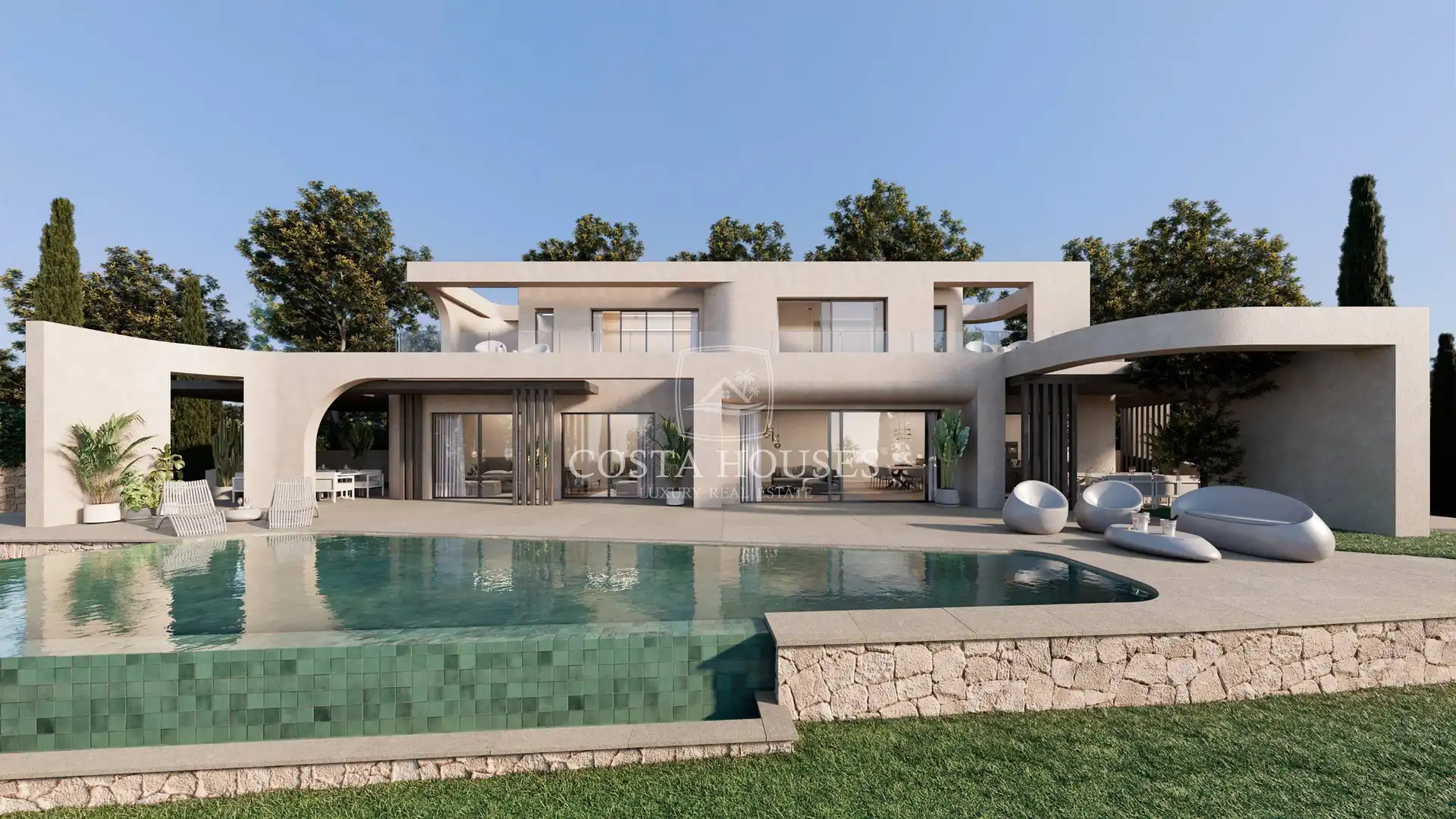 Vista exterior de Casa o chalet en venta en Jávea / Xàbia con Aire acondicionado, Calefacción y Jardín privado