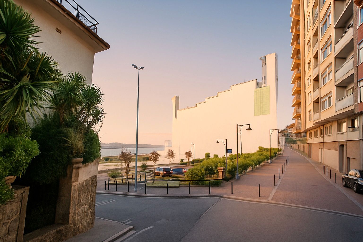 Exterior view of Flat to rent in Santander  with Heating, Furnished and Oven