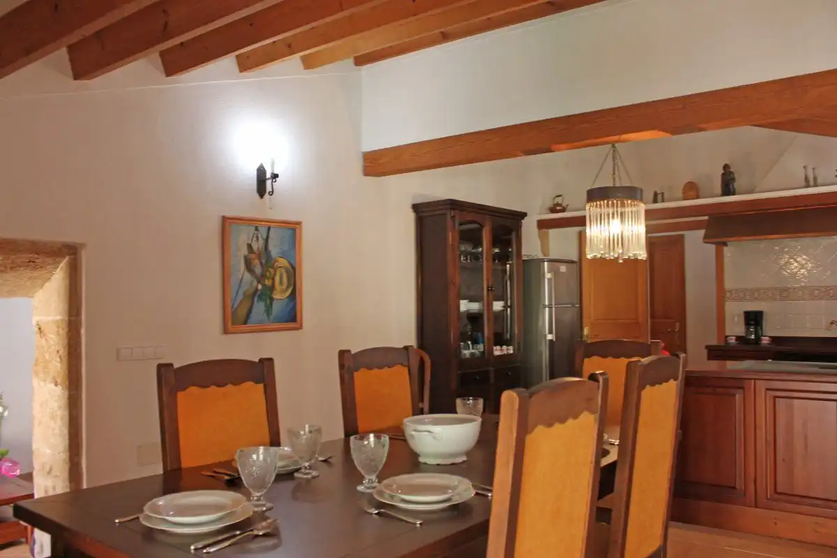 Comedor de Finca rústica en venta en Alcúdia con Aire acondicionado, Calefacción y Terraza
