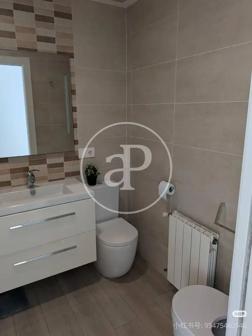 Bathroom of Flat for rent in El Puig de Santa Maria  with Air Conditioner, Heating and Private garden