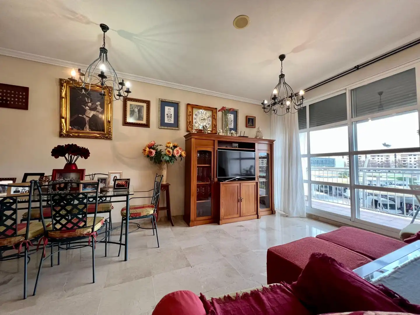 Sala d'estar de Pis en venda en  Córdoba Capital amb Aire condicionat, Jardí privat i Terrassa