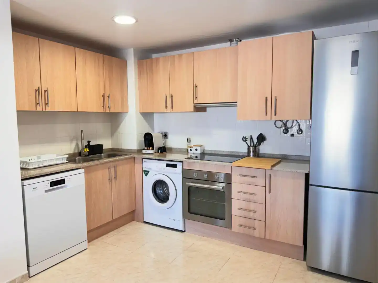 Cocina de Piso en venta en La Ràpita con Aire acondicionado, Piscina y Balcón