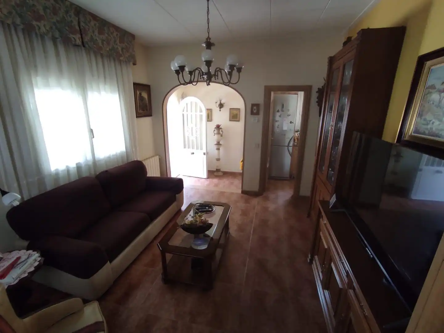 Sala d'estar de Casa o xalet en venda en Montcada i Reixac amb Calefacció, Terrassa i Piscina