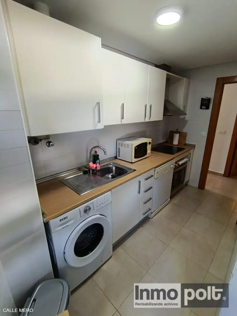 Küche von Wohnung zur Miete in Torre-Pacheco mit Klimaanlage, Möbliert und Ofen