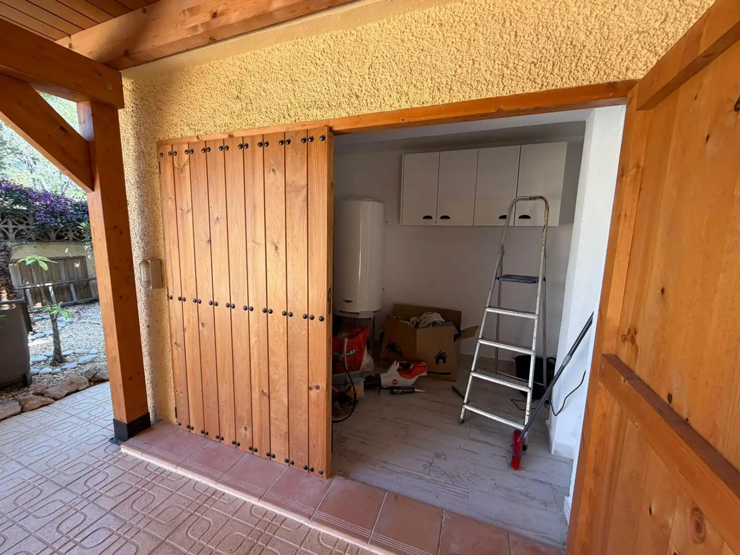 Terraza de Casa o chalet de alquiler en L'Alfàs del Pi con Aire acondicionado, Jardín privado y Piscina
