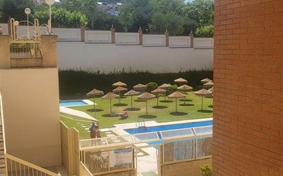 Swimming pool of Apartment for sale in  Jaén Capital  with Air Conditioner and Balcony