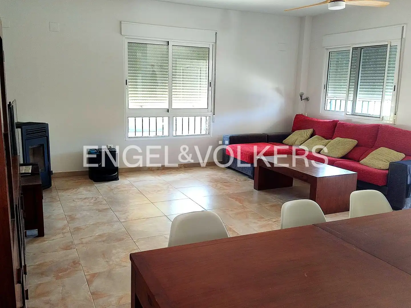 Living room of Houses for rent in Picassent  with Air Conditioner, Heating and Private garden