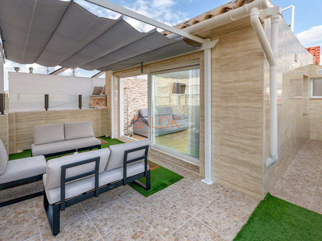 Terrace of Attic for sale in Málaga Capital  with Air Conditioner, Terrace and Furnished