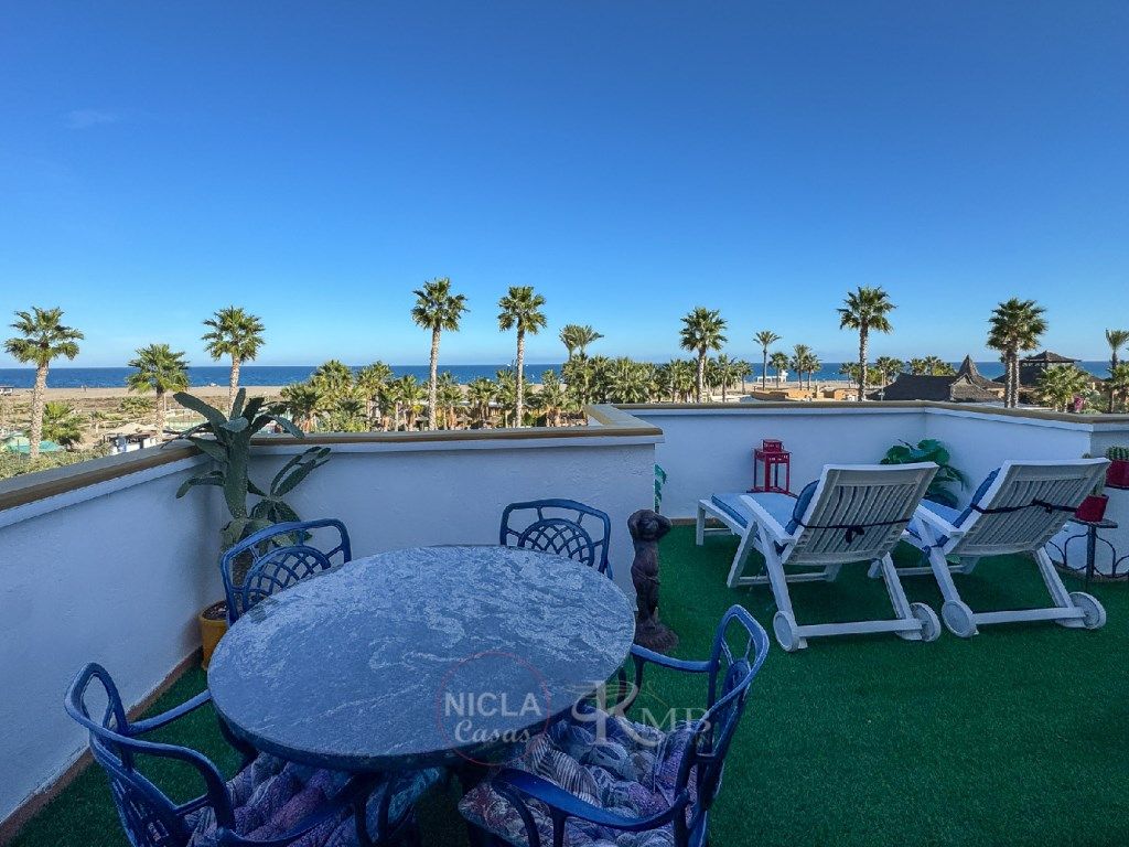 Terrassa de Apartament de lloguer en Vera amb Aire condicionat, Terrassa i Moblat