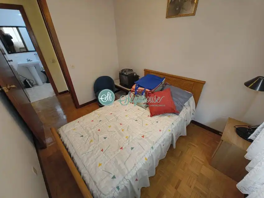 Bedroom of Flat for sale in Segovia  with Heating, Parquet flooring and Terrace
