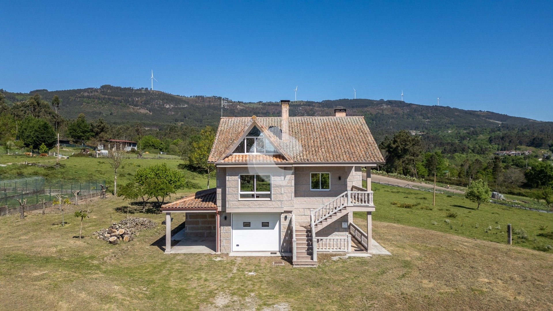 Exterior view of House or chalet for sale in O Carballiño    with Private garden