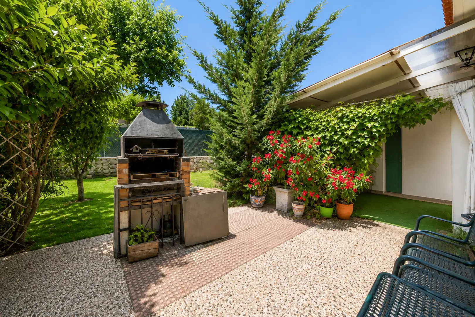 Terrassa de Casa o xalet en venda en El Escorial amb Jardí privat, Terrassa i Piscina