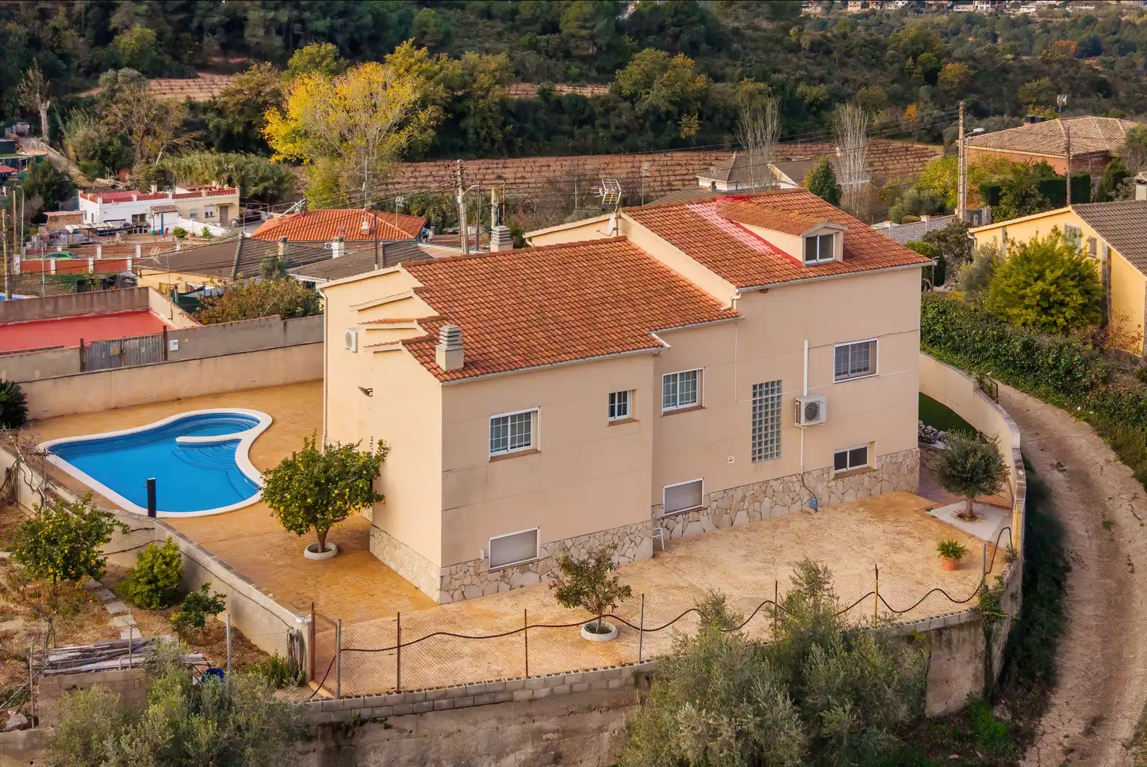 Exterior view of Houses for sale in Piera  with Air Conditioner, Heating and Private garden