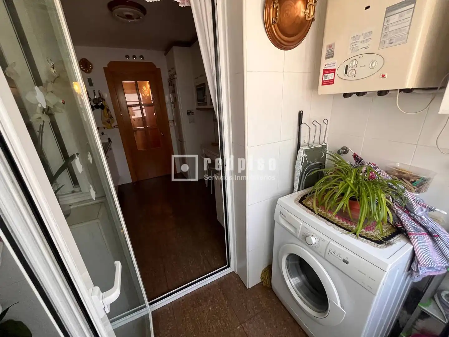 Kitchen of Flat for sale in Madrid  with Air Conditioner, Heating and Private garden