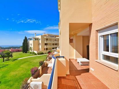 Garden of Flat for sale in Mijas  with Air Conditioner, Heating and Terrace