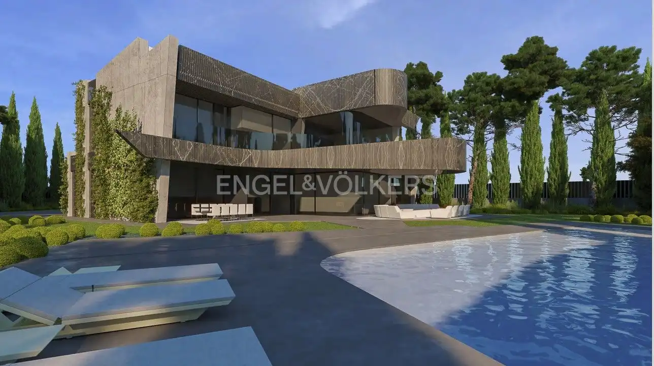 Vista exterior de Casa o chalet en venta en Rascafría con Jardín privado y Piscina