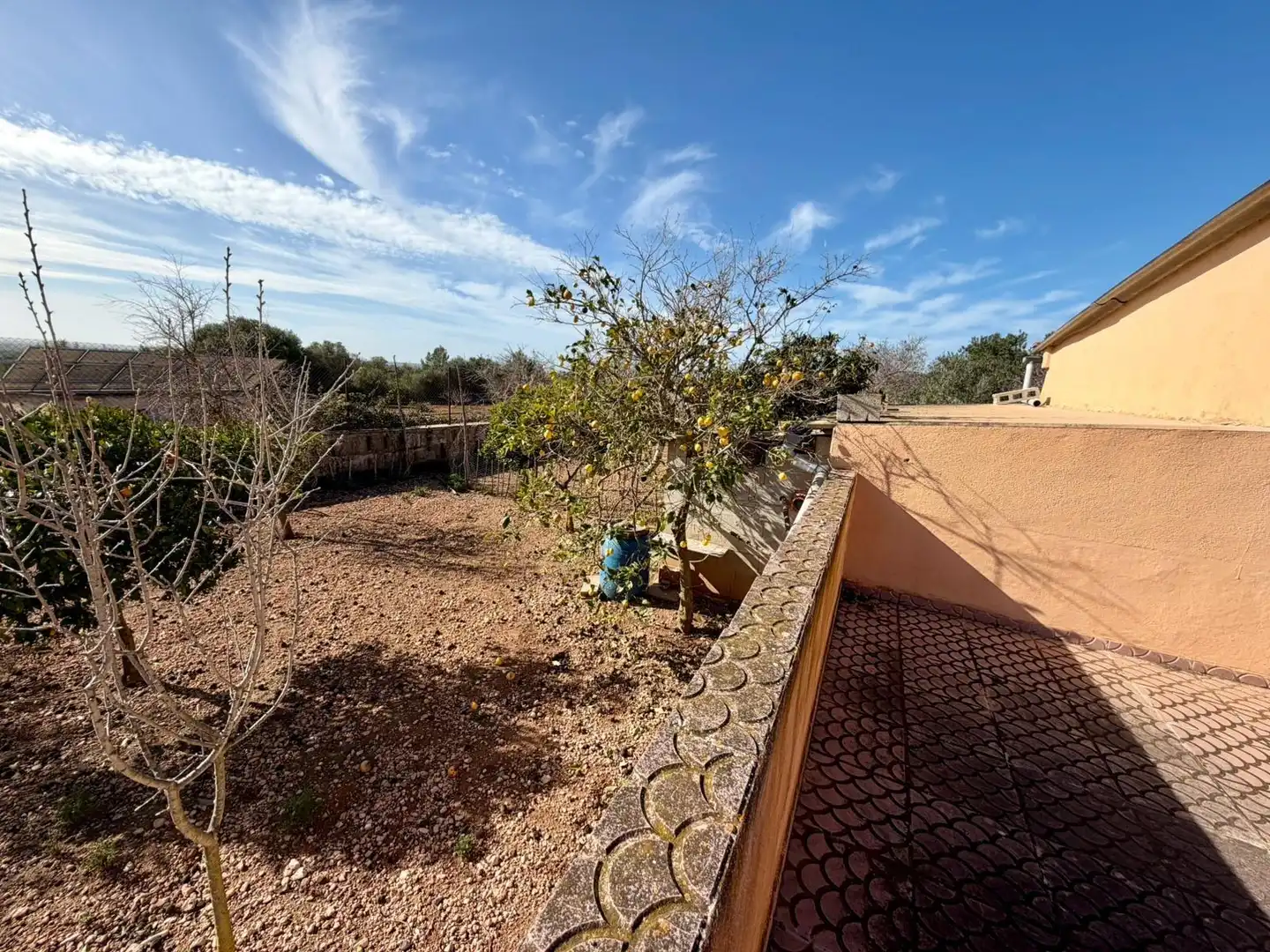Garden of Country homes for sale in Llucmajor  with Private garden, Terrace and Alarm